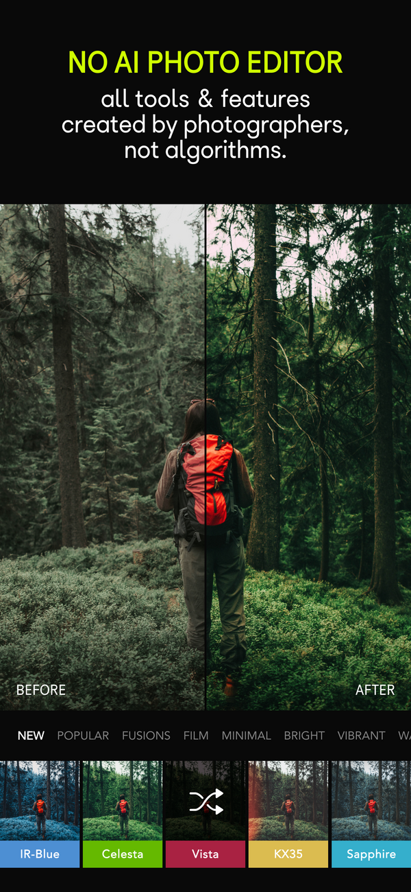 Afterlight: Photo Editing App & Desktop Presets