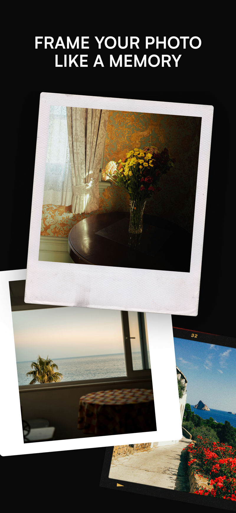 Frame your photo like a memory — Afterlight Photo Editor